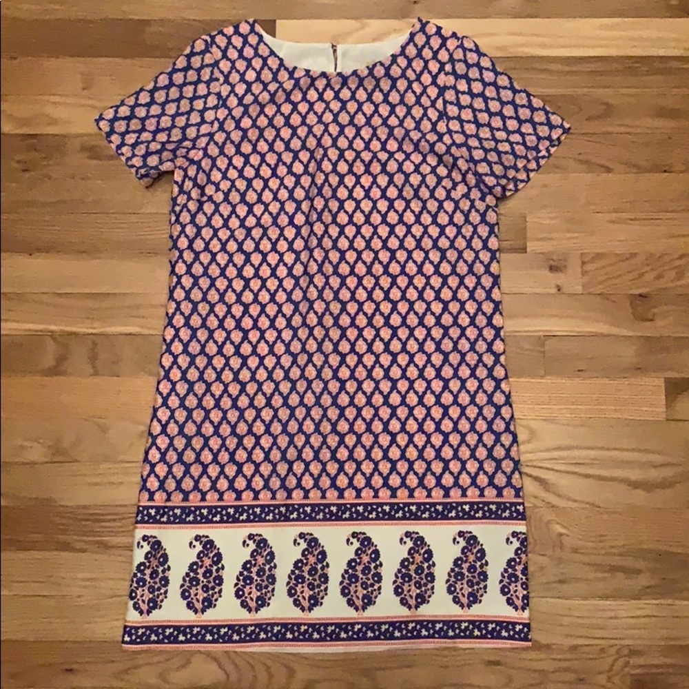 Patterned J. Crew dress size 4. Perfect condition! - Picture 1 of 4